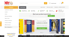 Desktop Screenshot of key.co.uk