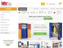 Tablet Screenshot of key.co.uk